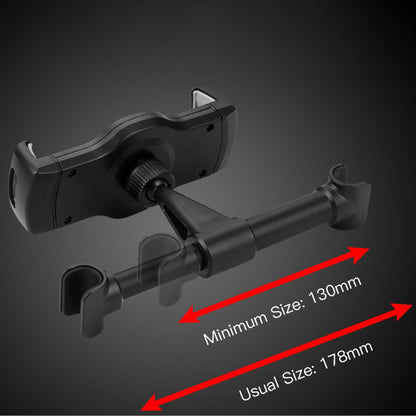 Auto-Kopfstützenhalter Yesido C29, 4 Zoll - 10 Zoll, Schwarz