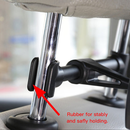 Auto-Kopfstützenhalter Yesido C29, 4 Zoll - 10 Zoll, Schwarz