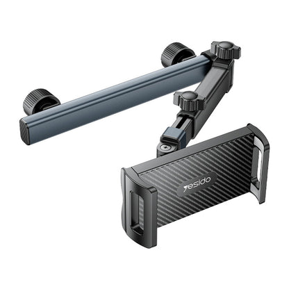 Auto-Kopfstützenhalter Yesido C294, 4,7 Zoll - 13 Zoll, Schwarz