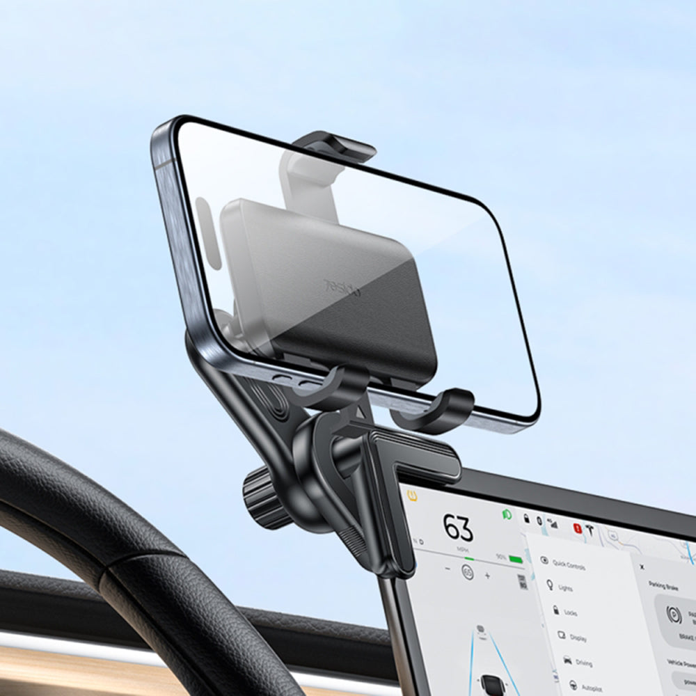 Autohalterung Yesido C250, 4,7 Zoll - 6,8 Zoll, Schwarz