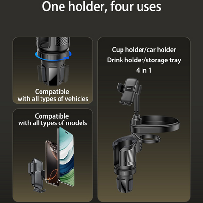 Autohalter Yesido C274, 4,7 Zoll - 7,2 Zoll, Schwarz, Neuversiegelt