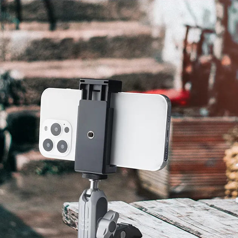 Fahrradhalterung Sportkamera Techsuit JX-006 für GoPro, Schwarz