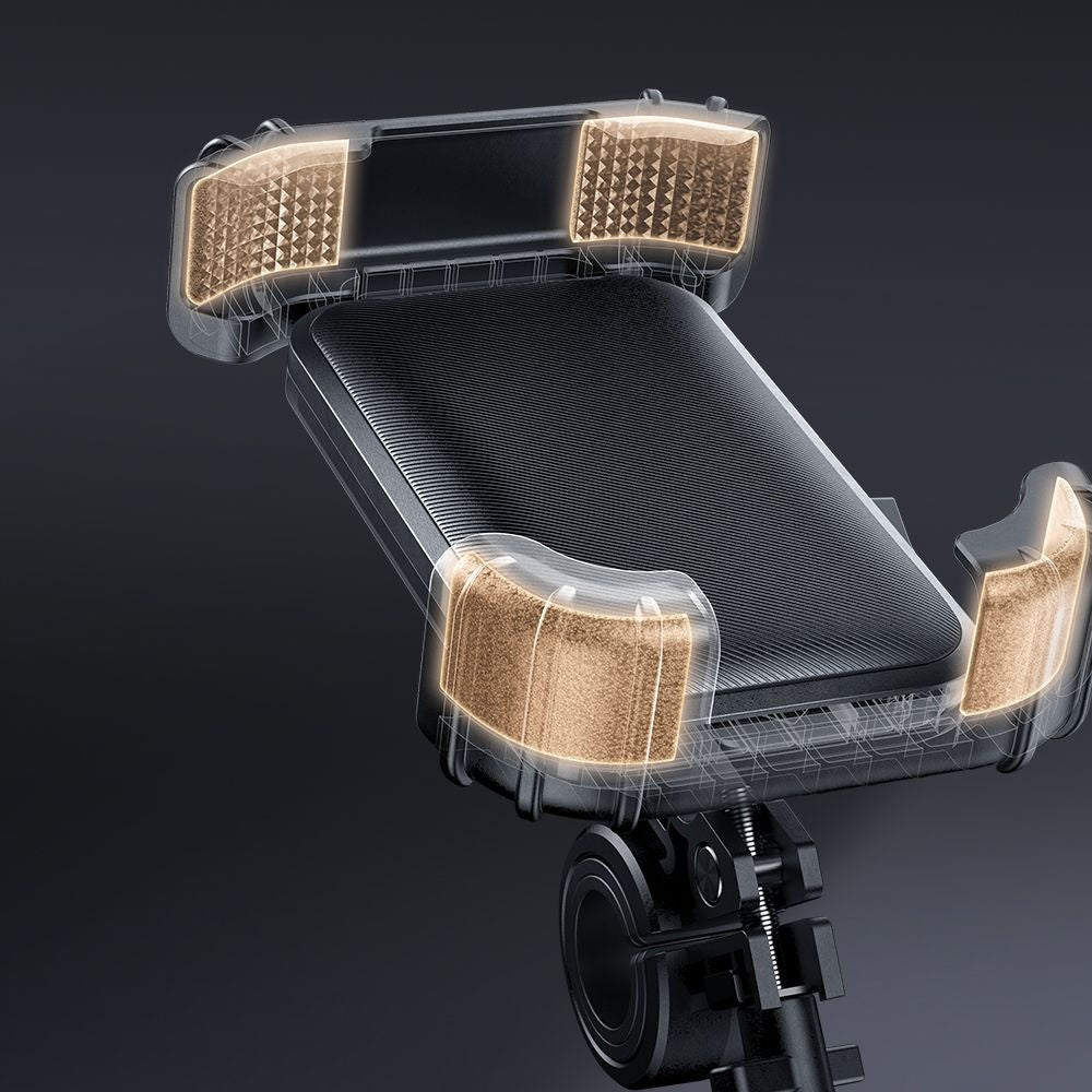 Fahrradhalterung McDodo CM-5240 Basalt, 4,2 Zoll - 6,5 Zoll, Schwarz