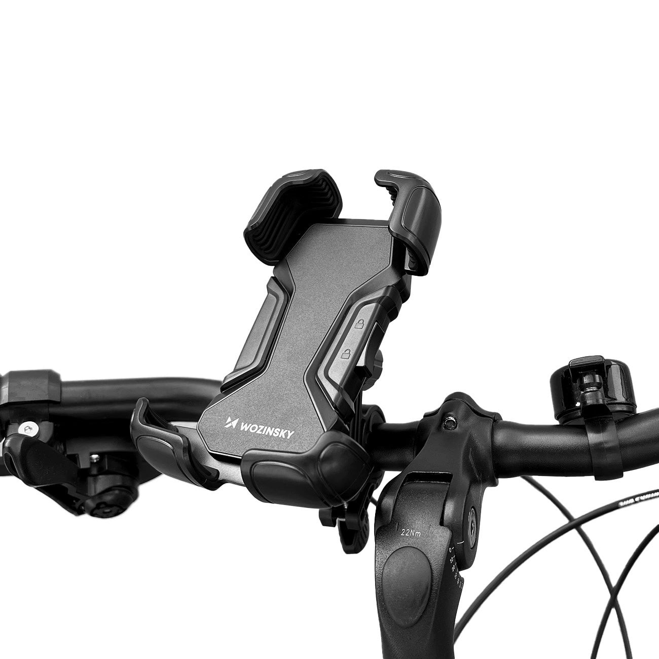 Fahrrad- und Motorradhalter WZK WBHBK6, Universal, Schwarz