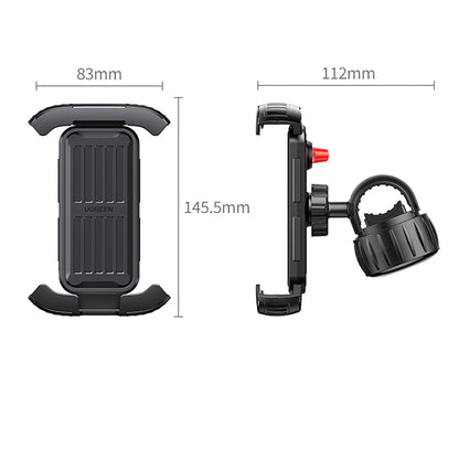 UGREEN LP494 Fahrradhalterung, 4,7 Zoll - 6,8 Zoll, Schwarz