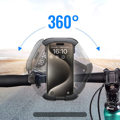 UGREEN LP494 Fahrradhalterung, 4,7 Zoll - 6,8 Zoll, Schwarz