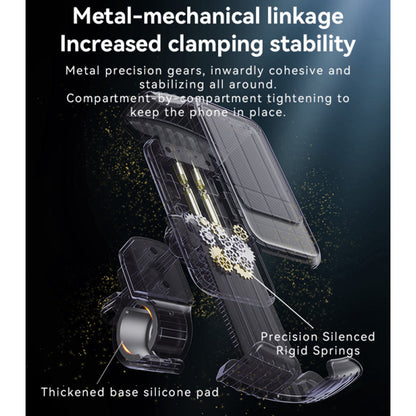 Fahrradhalterung Yesido C249, 4,8 Zoll - 7,2 Zoll, Schwarz