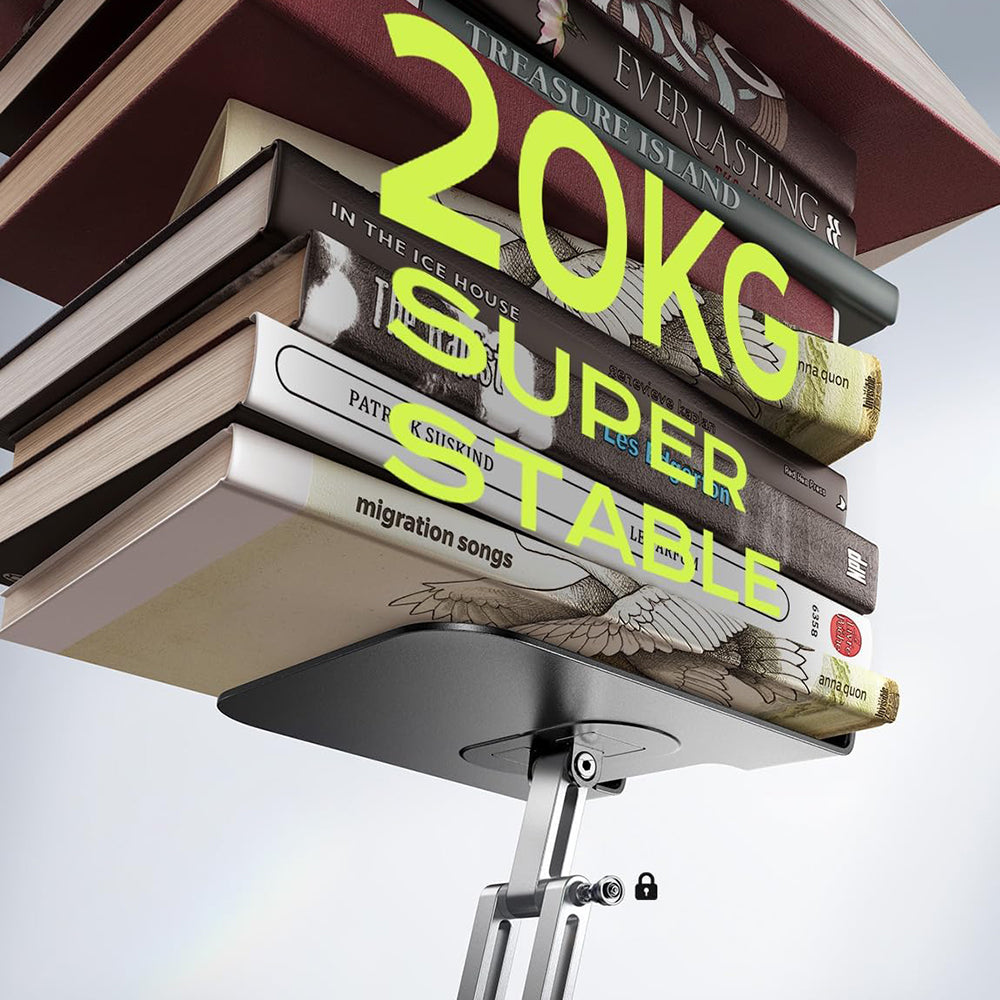 Lisen Q18 Schreibtischhalterung für Telefon / Tablet, 4,7 Zoll - 12,9 Zoll, Schwarz YL0423120002