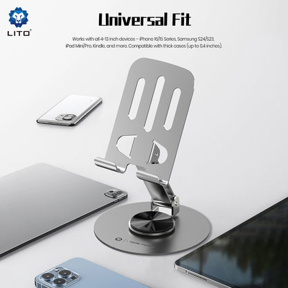 Bürohalterung Lito LT-H01, Universal, Grau