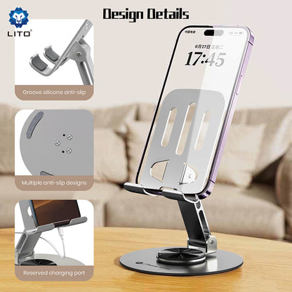 Bürohalterung Lito LT-H01, Universal, Grau