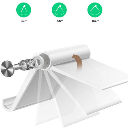 Techsuit Bürohalterung ABS-BK1, 4 Zoll - 7,9 Zoll, Schwarz
