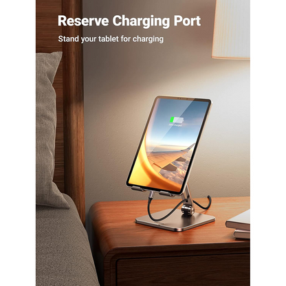 UGREEN LP134 Schreibtischhalterung für Telefon / Tablet, 6,1 Zoll - 12,9 Zoll, Grau, Wiederverpackt