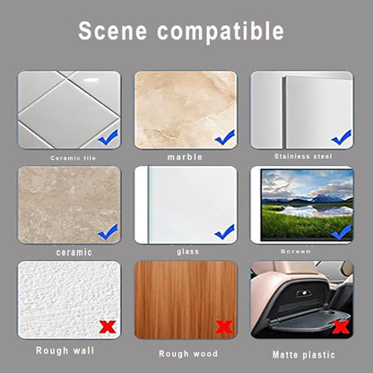 Saugnapfhalterung Techsuit SB-PAD, Schwarz