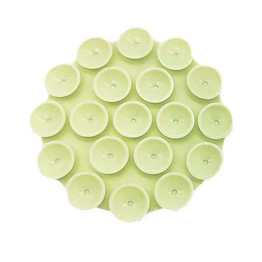 Techsuit SG-CUP Halterung mit Saugnäpfen, Grün