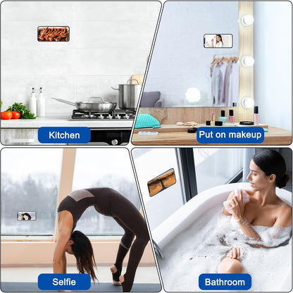 Techsuit ST-PAD Halterung mit Saugnäpfen, Grau