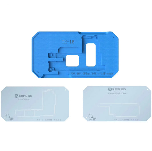 Arbeitsunterlage Reballing Mijing Z20 für Apple iPhone 16 Serie
