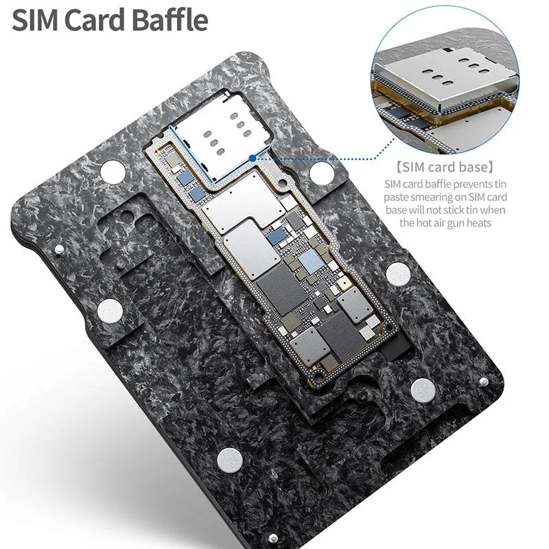 QIANLI Magnetischer PCB-Arbeitsständer für Apple iPhone 15 Serie