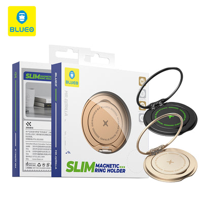 Blueo Slim Ringhalter, Schwarz