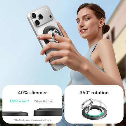 ESR HaloLock Ring Holder, Black