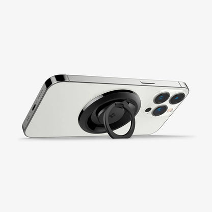 Spigen O-Mag OM100 Ringhalterung, Universal, Schwarz AMP03120