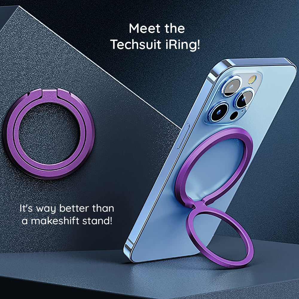 Techsuit MPR3 Ring Holder, Purple
