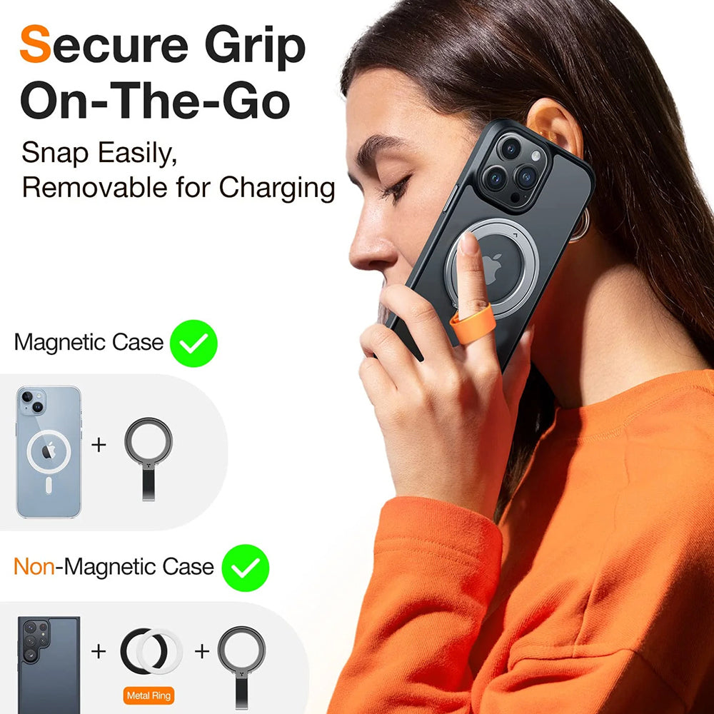 Torras Ostand Ringhalter, Silberfarben