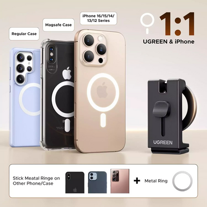 Magnetischer Halter UGREEN LP863, Universal, Schwarz