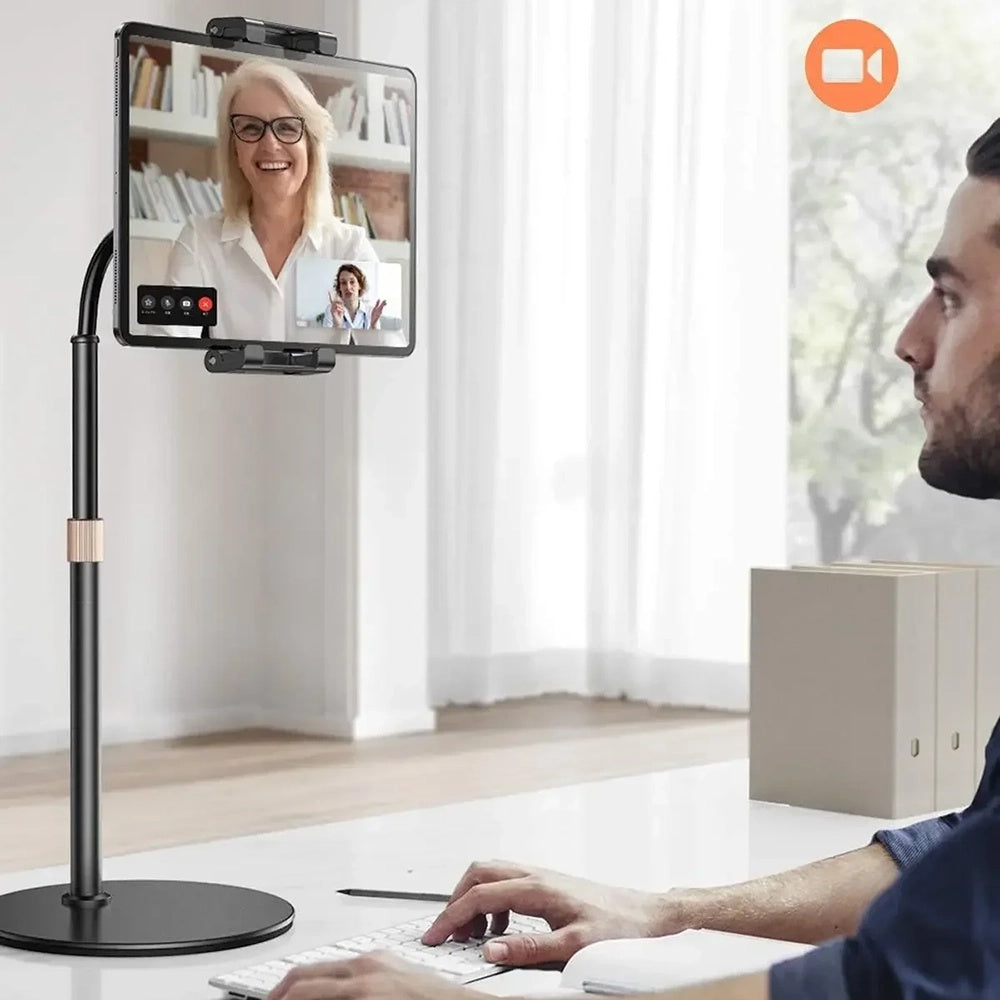 Lisen Bürohalterung für Telefon / Tablet, 4,7 Zoll - 12,9 Zoll, Schwarz YL0420050002