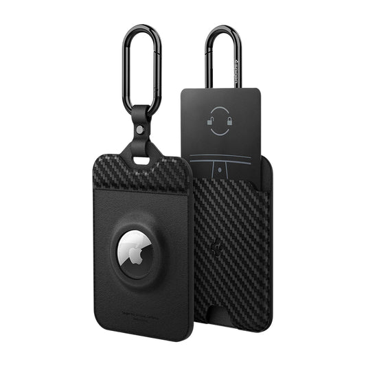 Schlüsselhalter Spigen Air Fit für Tesla / Apple AirTag, 2er Set ACP08793
