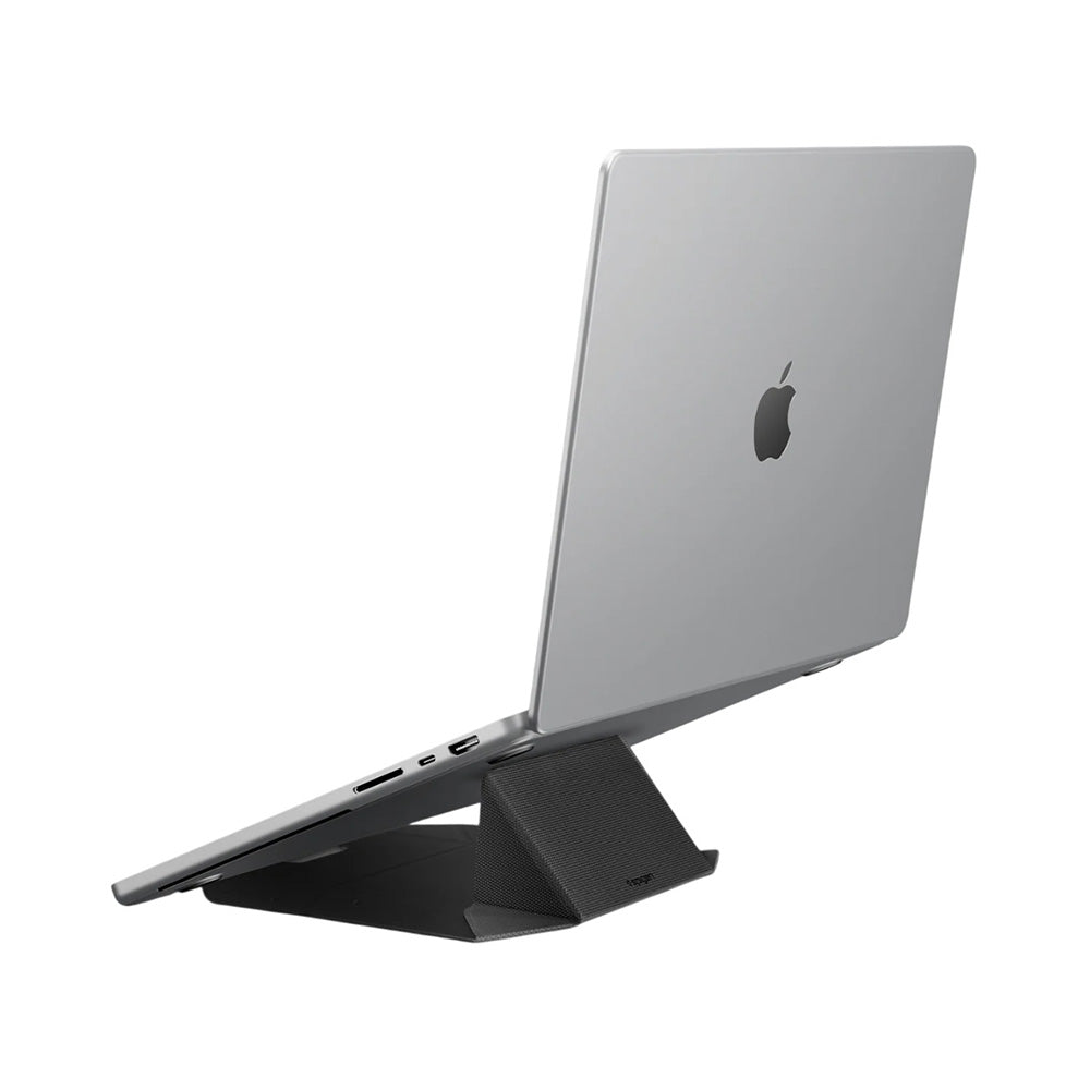 Spigen Slim Fold LD201-S9 Laptopständer für max. 16 Zoll, Schwarz AMP11118