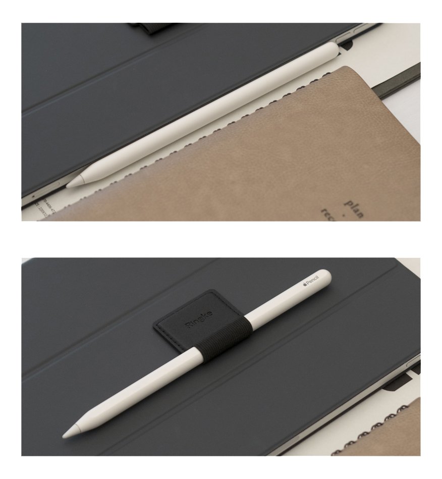 Touch Pen Halter von Ringke, Schwarz