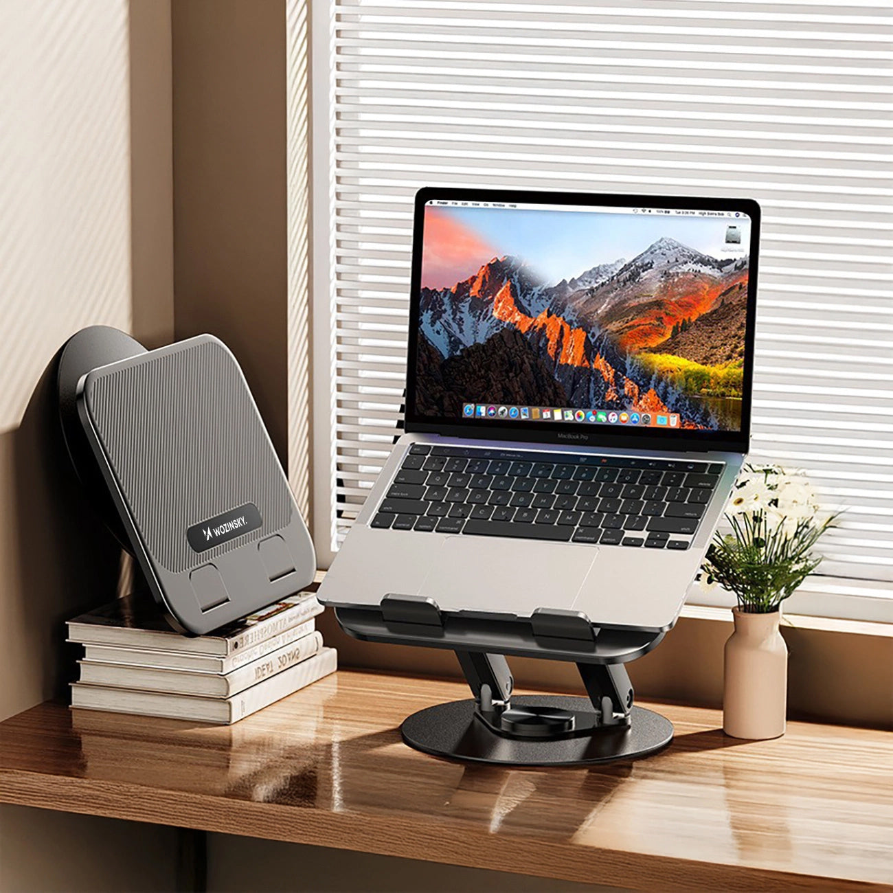WZK WRS-K75 Halterung für Laptop / Tablet, Schwarz