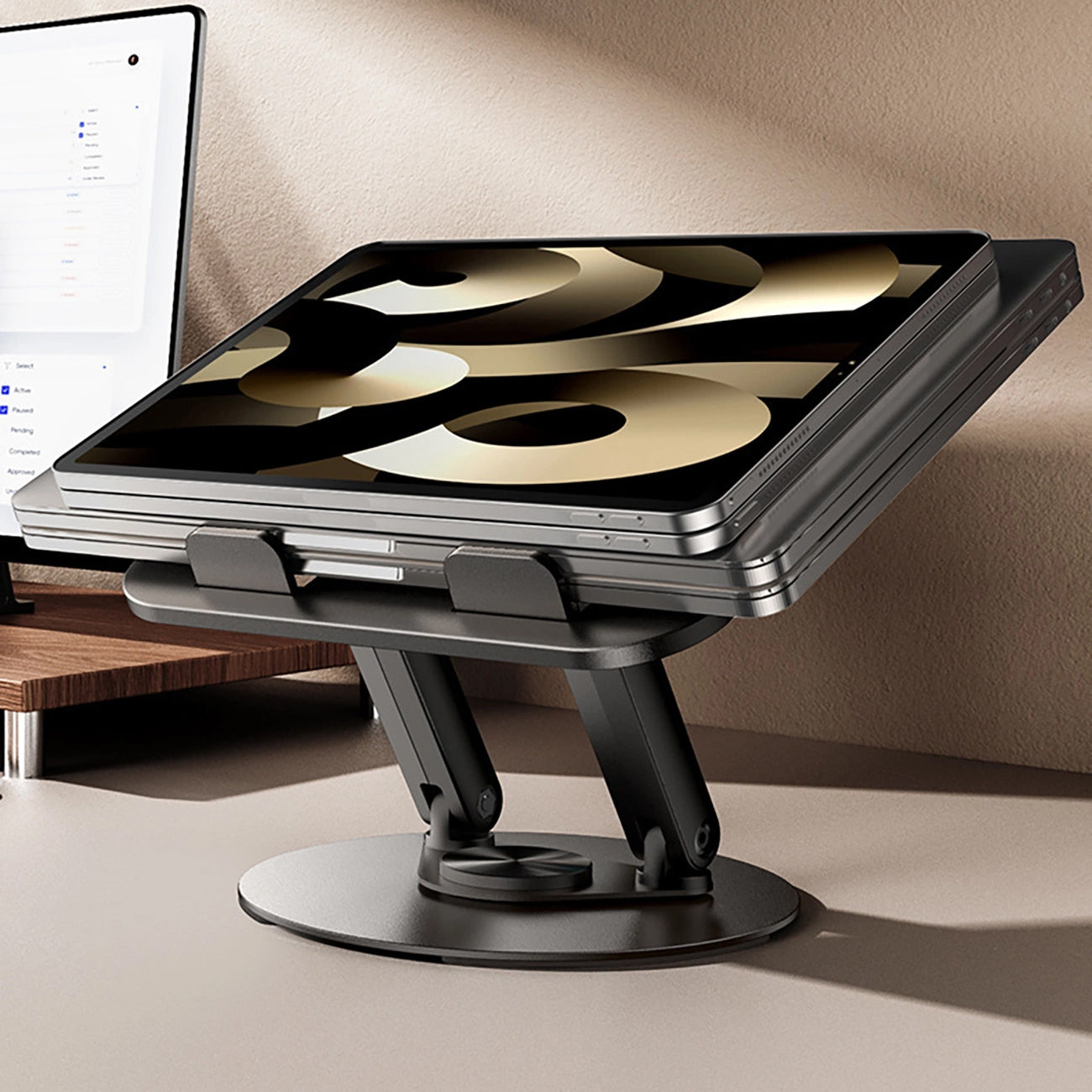 WZK WRS-K75 Halterung für Laptop / Tablet, Schwarz