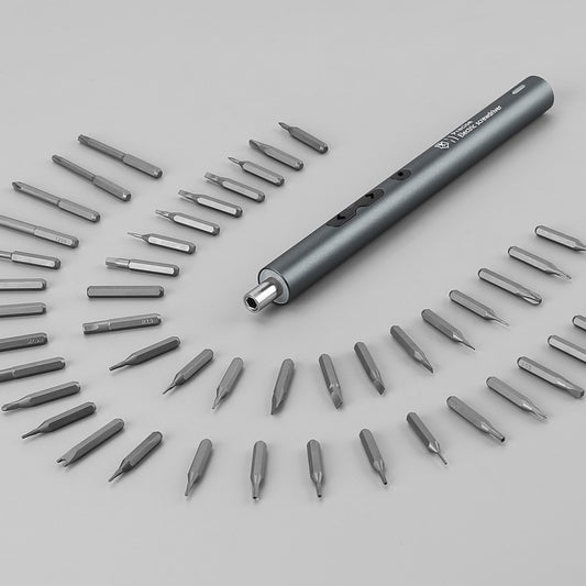 Elektrischer Schraubendreher King'sdun KS-882038, 62in1, Grau