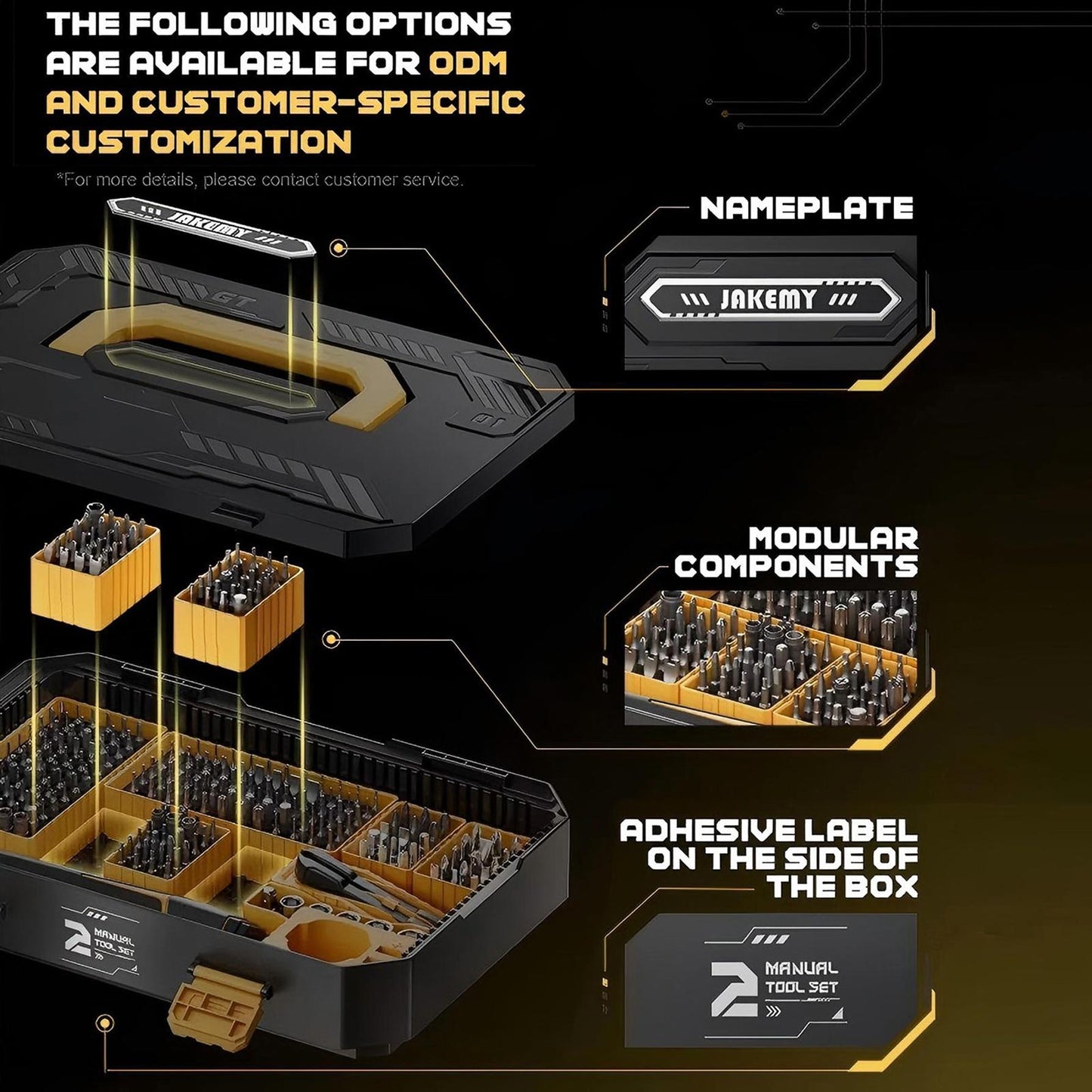 Jakemy JM-8198 Screwdriver, 135in1