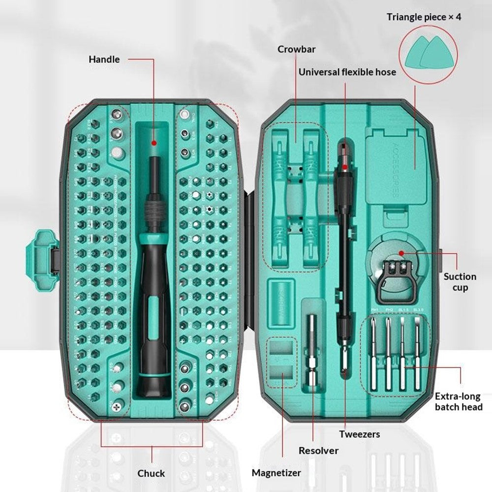 Jiafa MT-T152 Schraubendreher, 152in1, Blau