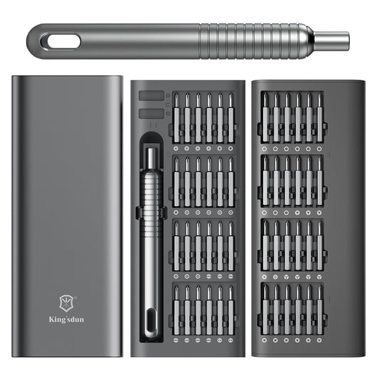 King'sdun Schraubendreher KS-840117, 51in1, Grau