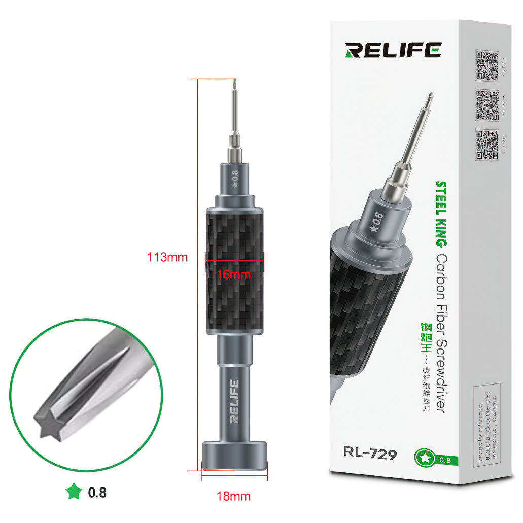 Screwdriver Relife RL-729, Pentalobe 0.8mm 