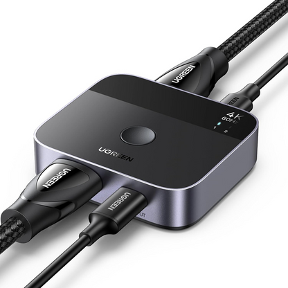 HDMI / USB-C Video Switch UGREEN AW503 (55452), Gray, Refurbished