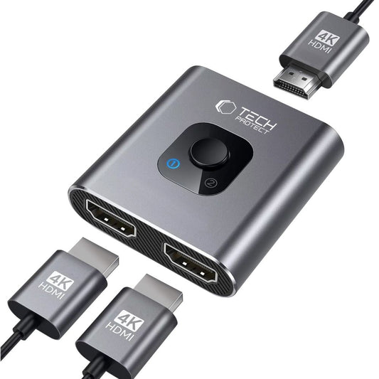 HDMI Video Switch Tech-Protect HB07, Grau