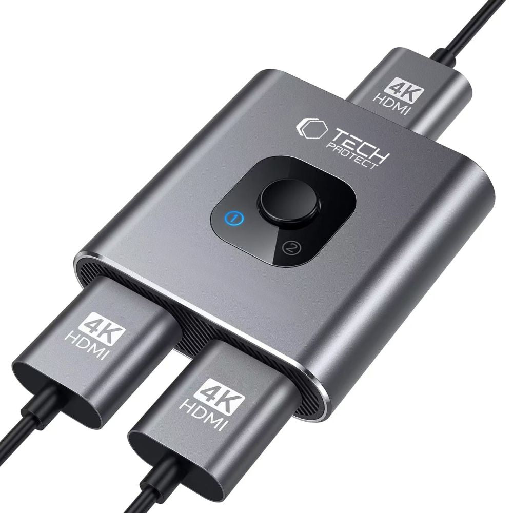 HDMI Video Switch Tech-Protect HB07, Grau
