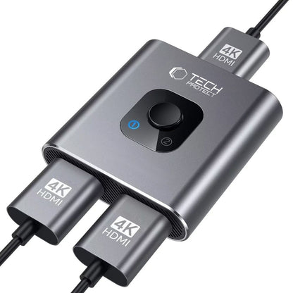 HDMI Video Switch Tech-Protect HB07, Grau