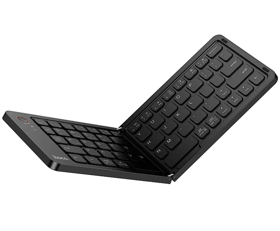 Faltbare Bluetooth-Tastatur HOCO GM71 Foldable, Schwarz