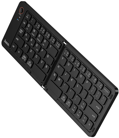 Faltbare Bluetooth-Tastatur HOCO GM71 Foldable, Schwarz