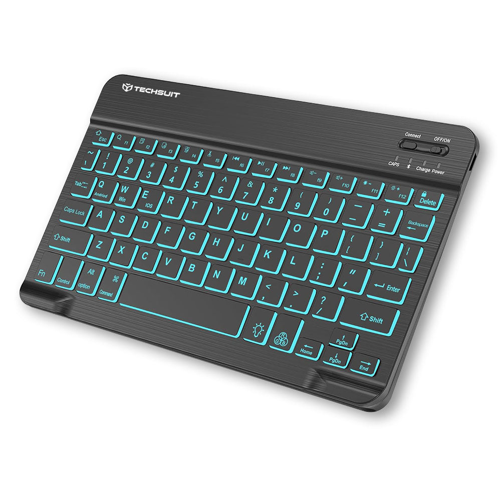 Wireless-Tastatur Techsuit WK1, RGB, Schwarz