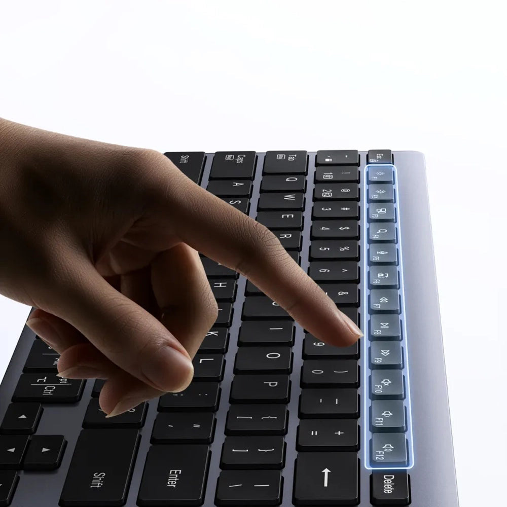 Wireless-Tastatur UGREEN K552 (75163), BT / Wi-Fi, Schwarz