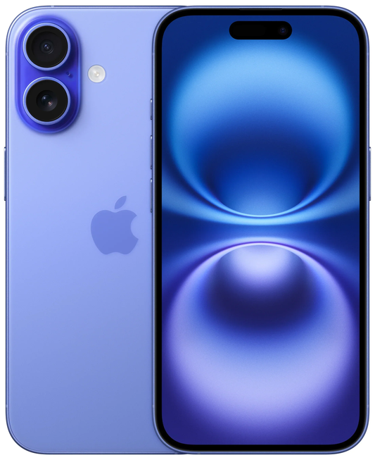 Mobiltelefon Apple iPhone 16, 128GB, Ultramarin Indien Spezifikation MYECHN/A