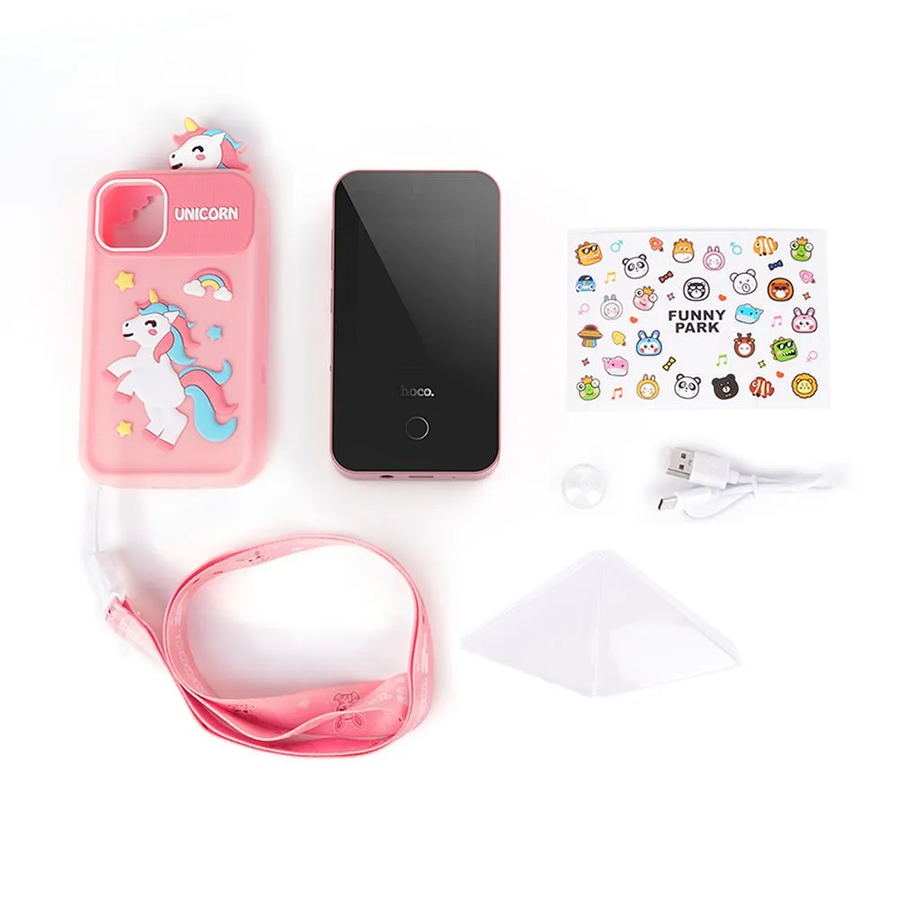 HOCO Y103 Kids Mobile Phone, 2.8inch Display, Pink