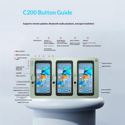 Display Tester DLN C200 für Apple iPhone X - 15 Plus Serie