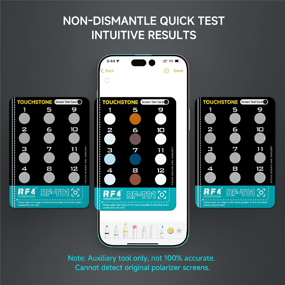 Polarisationstester Display RF4 RF-T01 für Apple iPhone 12 - 17 Serien